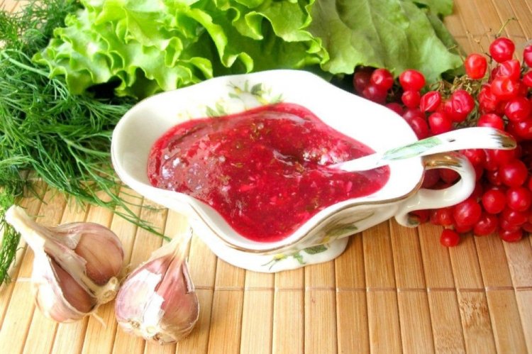 Соус из калины на зиму
