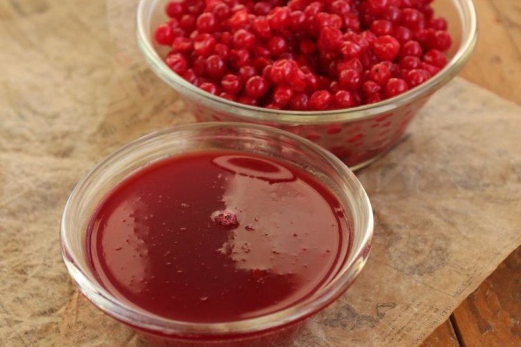 Желе из калины на зиму