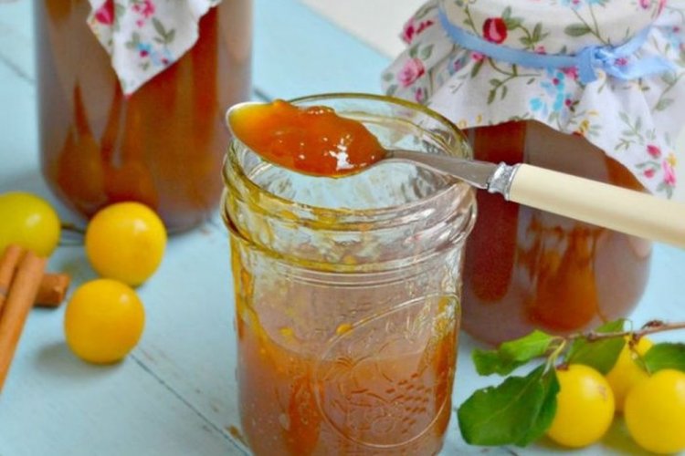 Джем-пятиминутка из алычи