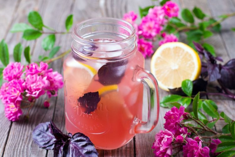 Компот из базилика с лимоном на зиму