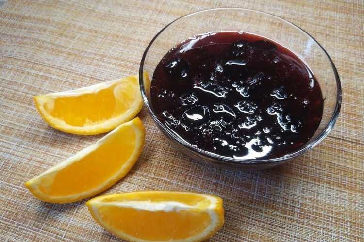 Варенье из терна с апельсином