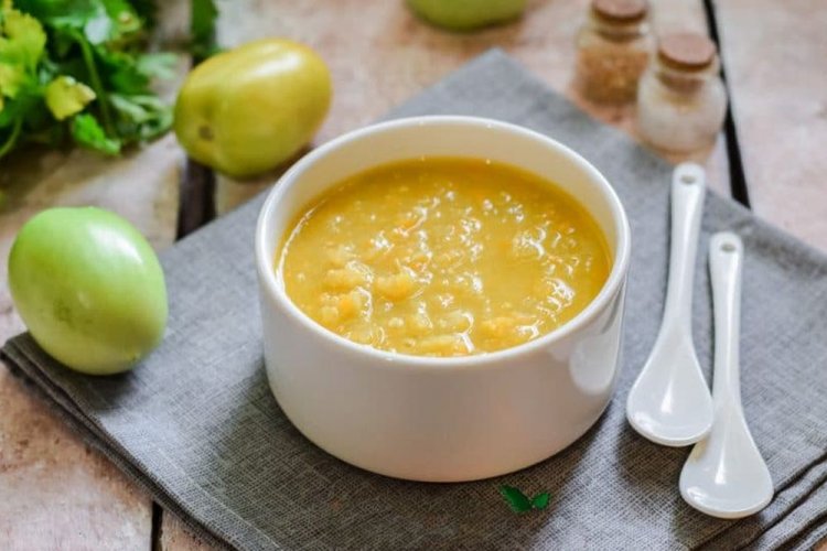 Соус из зеленых помидоров с имбирем на зиму