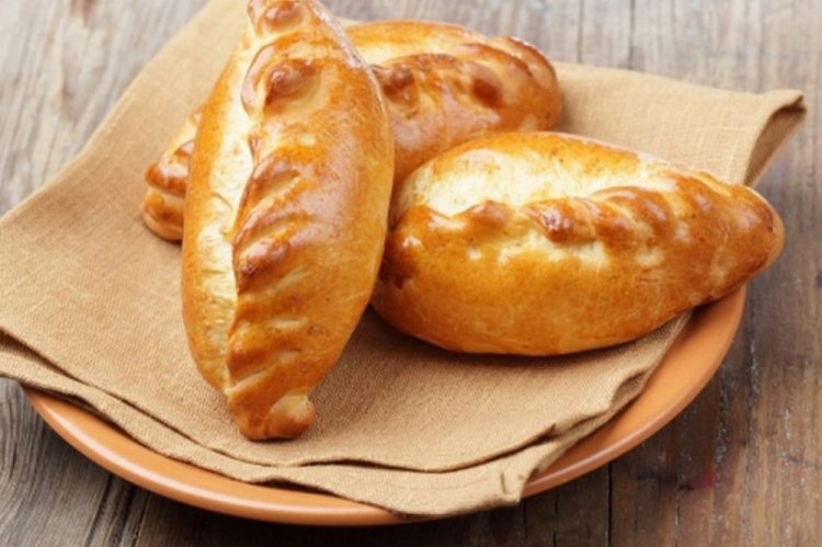 Пирожки с малиной на молоке с разрыхлителем