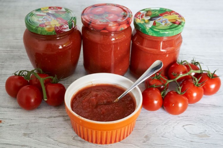 Кетчуп из помидоров через мясорубку с лимонной кислотой