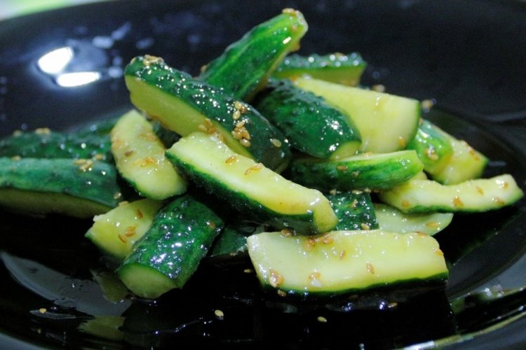 Огурцы дольками по-корейски на зиму