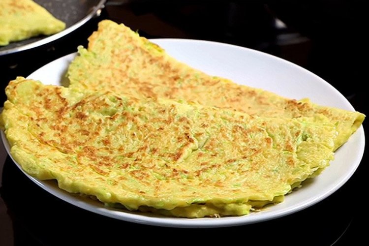 Лепешки из кабачков с рисовой мукой