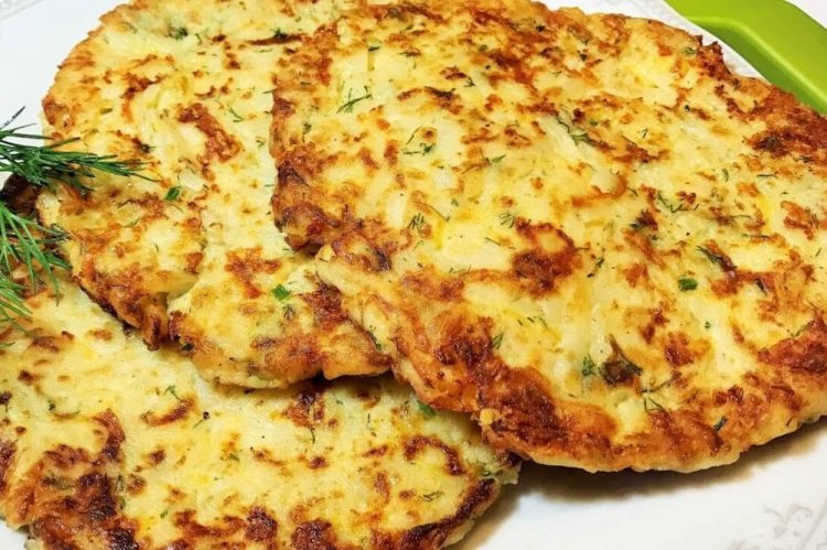 Лепешки из кабачков с манкой