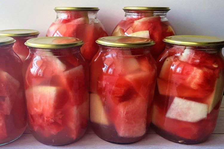 Маринованные арбузы без кожуры на зиму