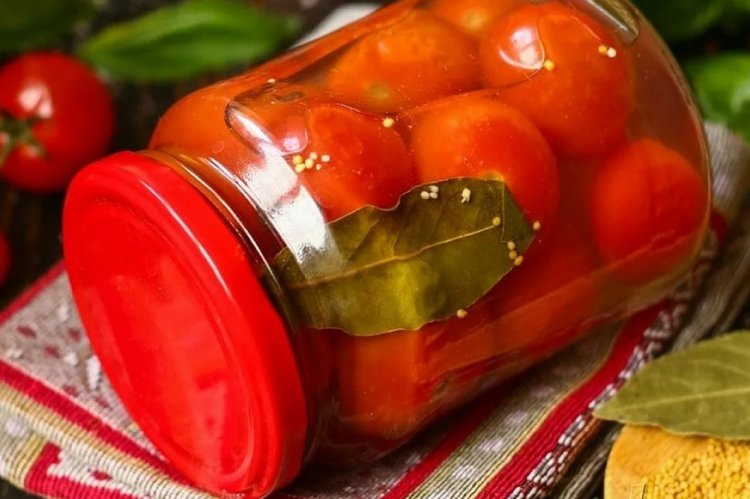Помидоры с горчицей и лимонной кислотой на зиму