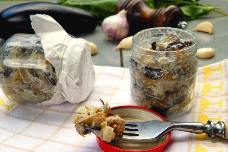 Маринованные баклажаны с майонезом на зиму