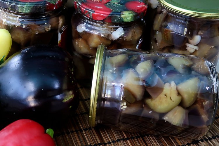 Маринованные баклажаны по-азербайджански на зиму