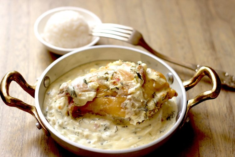 Сметанный соус для курицы