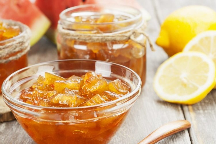 Варенье из арбузных корок с лимоном