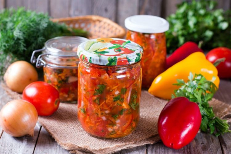 Овощная заправка для супов на зиму