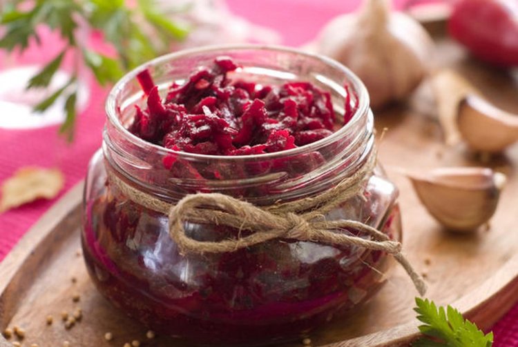 Маринованная тертая свекла на зиму