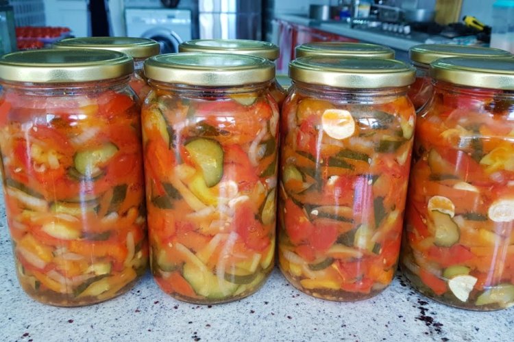 Салат «Донской» на зиму без стерилизации