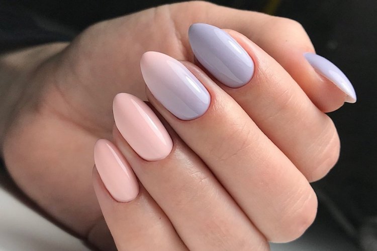 Летний пастельный маникюр