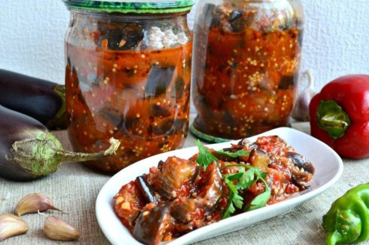 Острый «Тещин язык» без помидоров на зиму