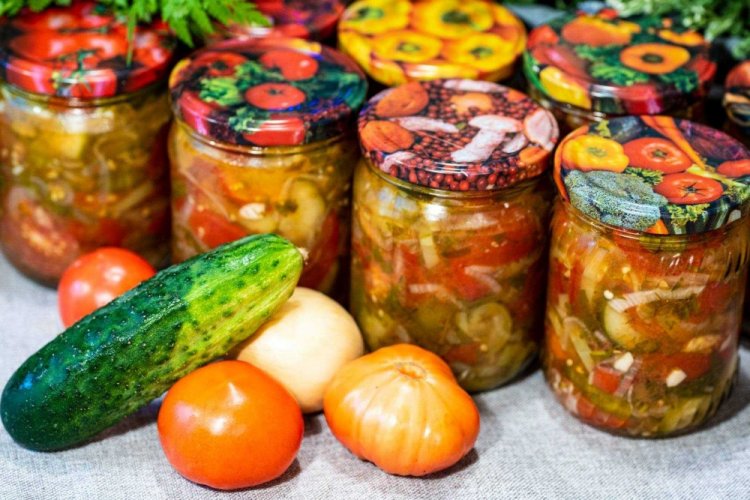 Салат из переросших огурцов без стерилизации