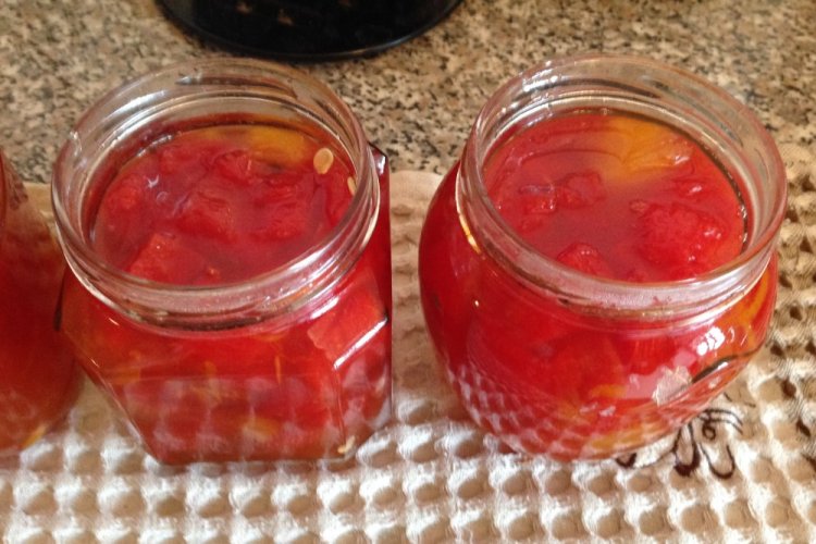 Компот из арбуза и дыни на зиму