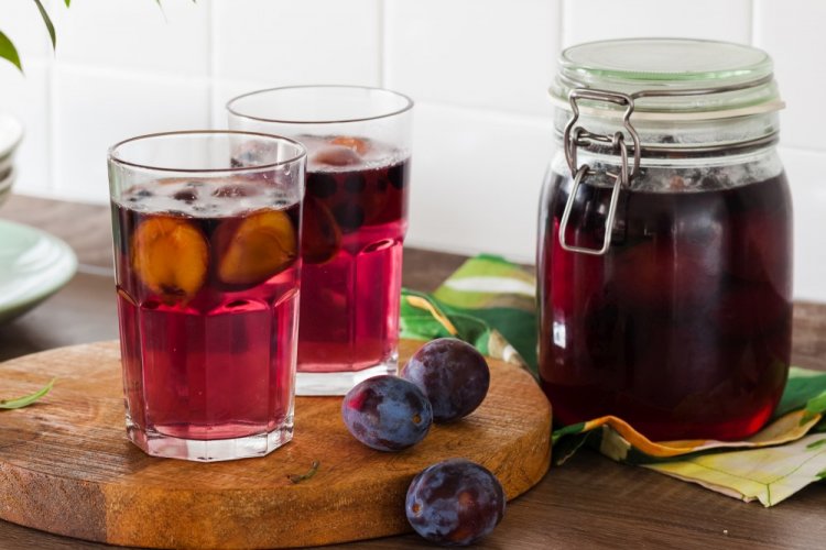 Компот из дыни с вином на зиму