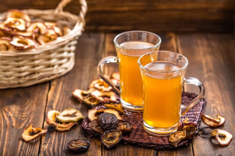 Компот из дыни и сухофруктов