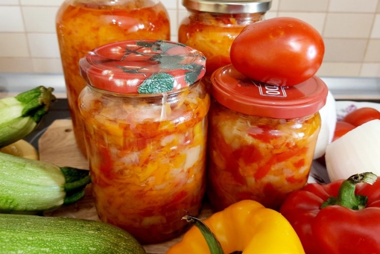 Салат «Парамониха» без стерилизации