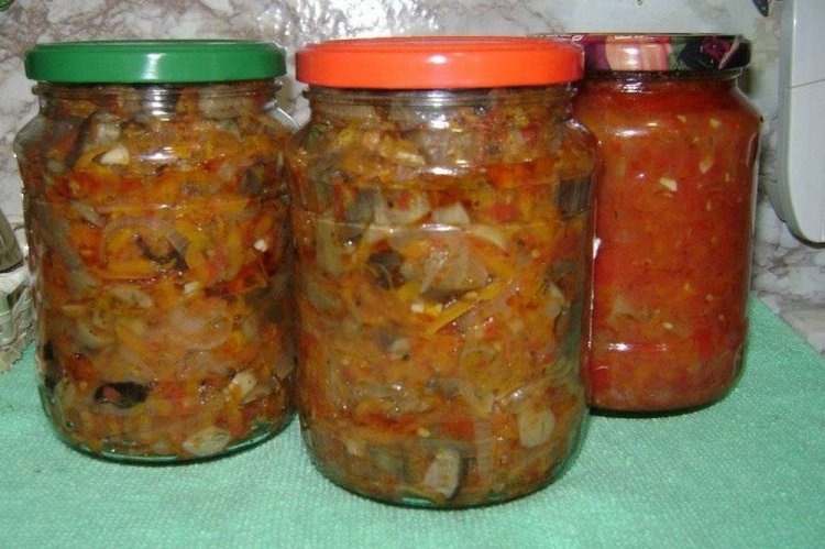 Салат «Парамониха» с грибами на зиму