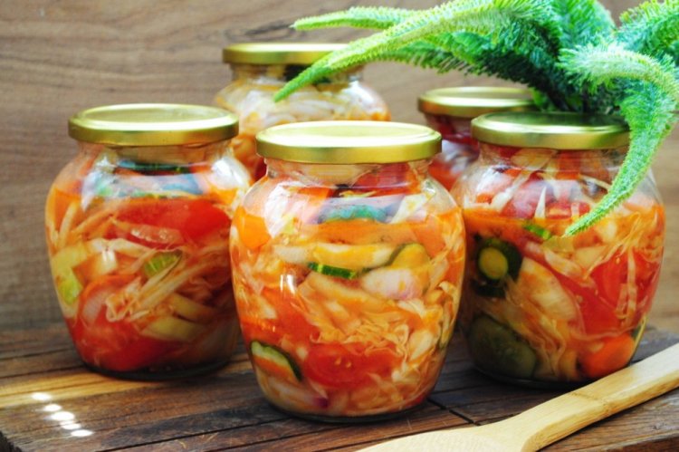 Охотничий салат на зиму – классический рецепт