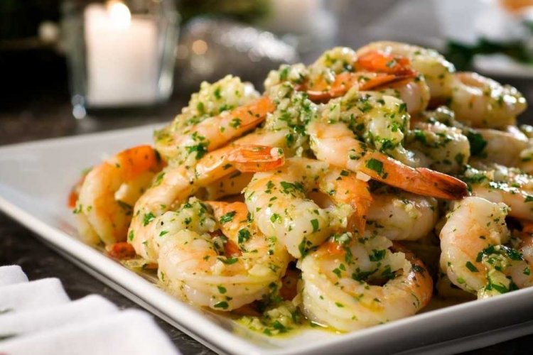 Чесночный соус для креветок