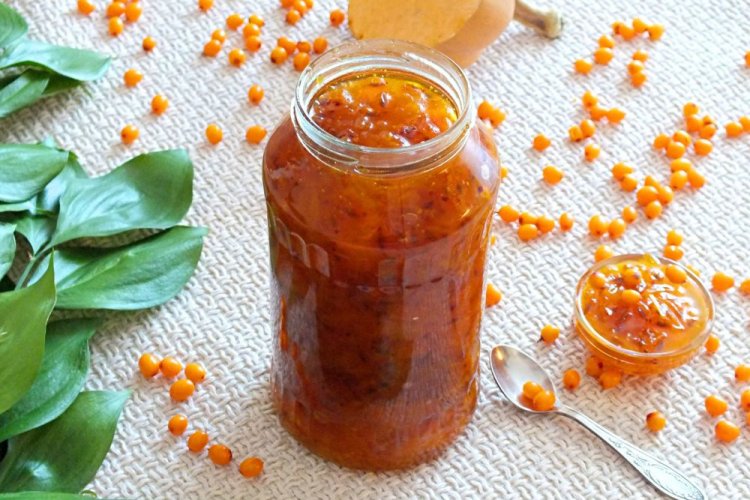 Варенье из облепихи с ванилью