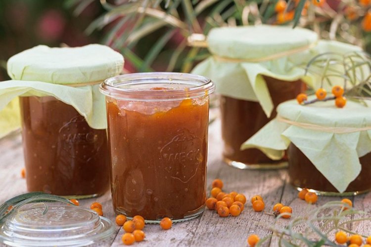 Варенье из облепихи с грушей