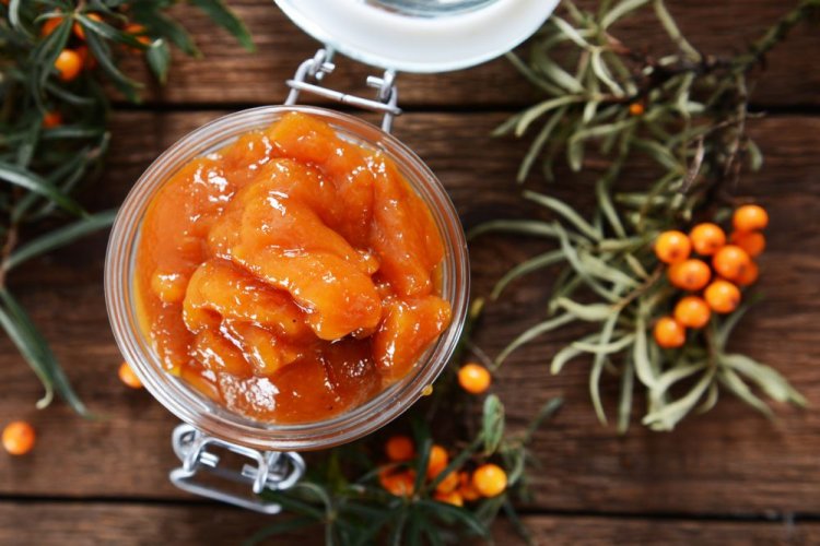 Густое варенье из облепихи с пектином