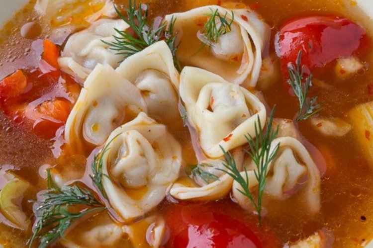 Чучвара с пельменями