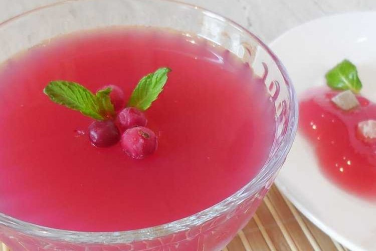 Кисель с желатином