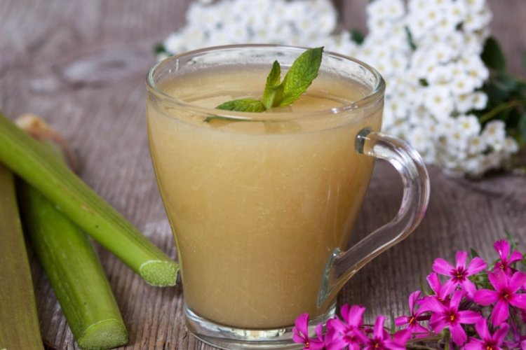 Кисель из ревеня