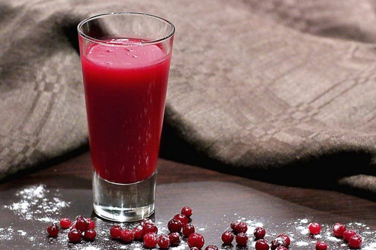Клюквенный кисель