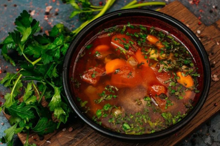 Шурпа из козлятины без картофеля