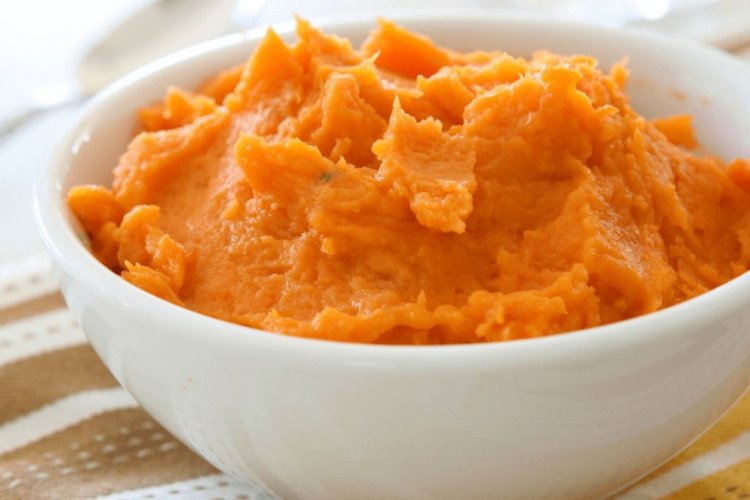 Картофельное пюре с тыквой