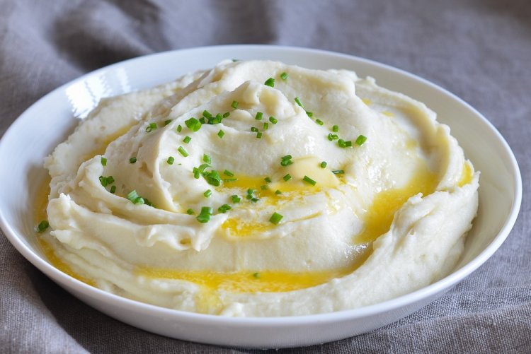 Картофельное пюре с творогом