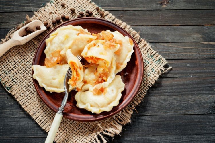 Тыквенная начинка для вареников