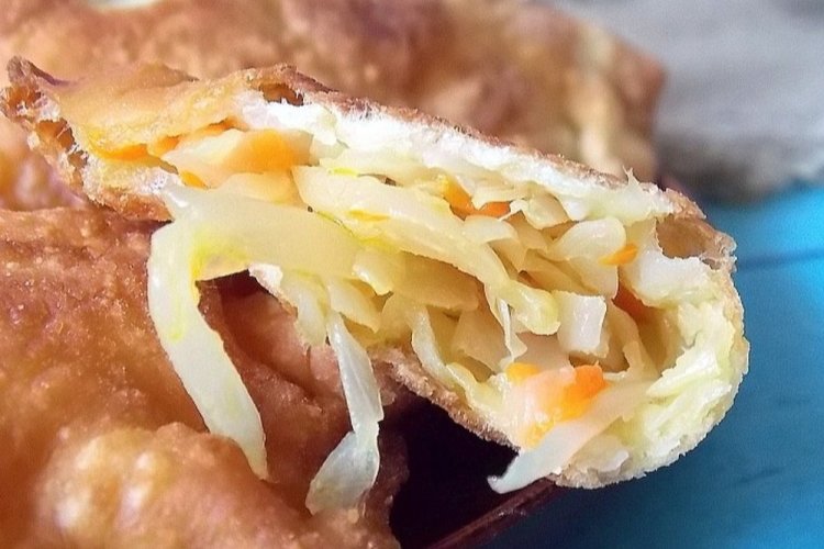 Капустная начинка для чебуреков