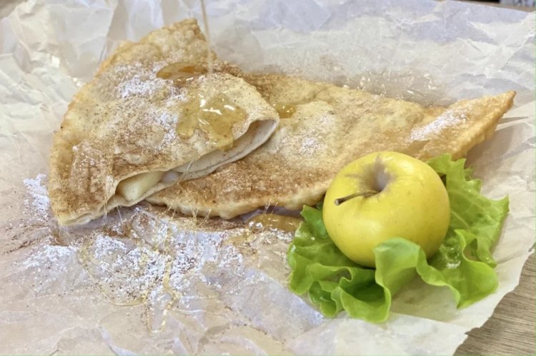 Начинка для чебуреков с бананами и яблоками