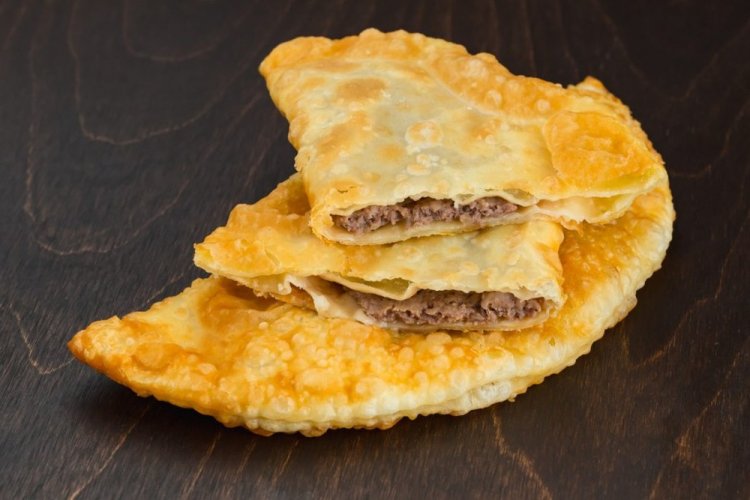 Начинка для чебуреков из трех видов мяса