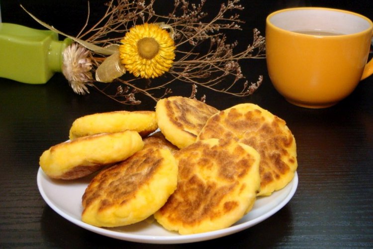 Сырники с кукурузной мукой