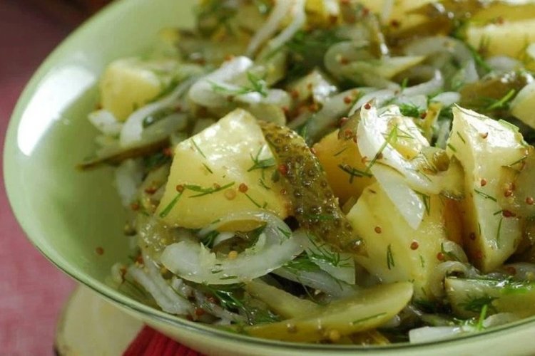 Картофельный салат для пикника
