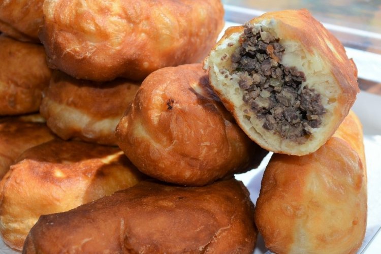 Начинка с печенью и овощами