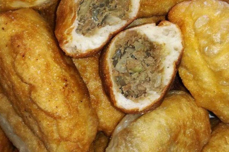 Начинка с печенью и грибами