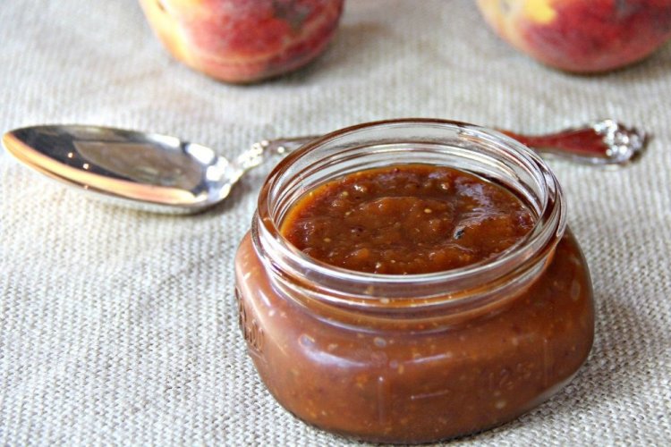 Персиковый соус барбекю