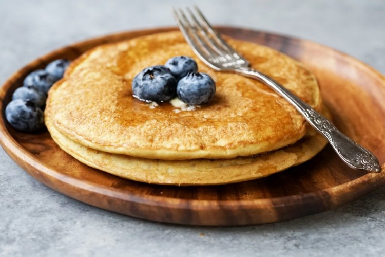 Оладьи с миндальной мукой